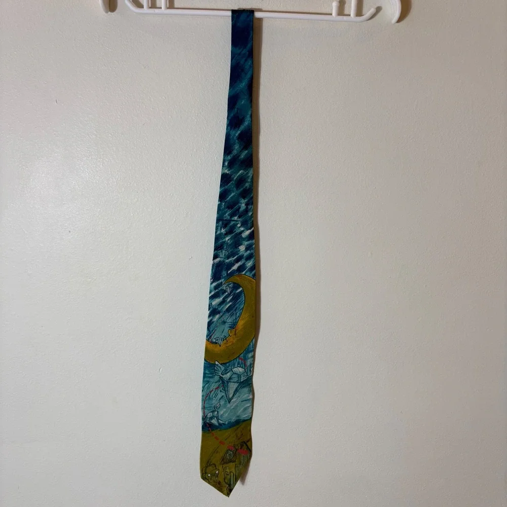 The Beatles Lucy in the Sky with Diamonds Silk Tie 1967 Licensed Mens‎